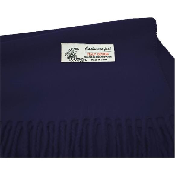 New Glory Max Unisex Plain Solid Color Winter Scarf Cashmere Feel Soft Classic - Picture 3 of 6